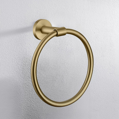 porte serviette rond, simple Ă fixer